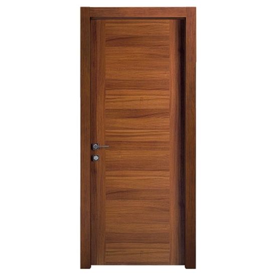 Immagine di PORTA EASY BATTENTE NOCE CELLINI MISURA 210X80X10/12 CM REVERSIBILE (SENZA MANIGLIA)