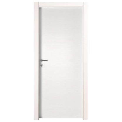 Immagine di PORTA EASY BATTENTE BIANCO GRAFFIATO MISURA 210X80X10/12 CM REVERSIBILE (SENZA MANIGLIA)