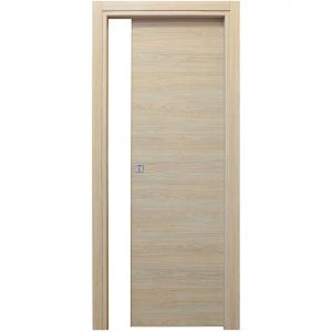 Immagine di PORTA MICROTEC ROVERE SBIANCATO SCORREVOLE INTERNO MISURA 70x210x10/12 CM REVERSIBILE