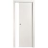 Immagine di PORTA MICROTEC BIANCO SCORREVOLE INTERNO MISURA 70x210x10/12 CM REVERSIBILE