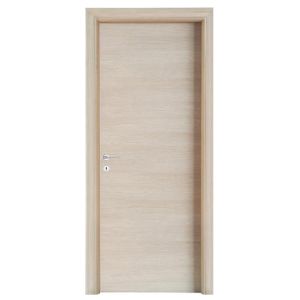 Immagine di PORTA MICROTEC ROVERE SBIANCATO BATTENTE MISURA 210X90X10/12 CM REVERSIBILE (SENZA MANIGLIA)
