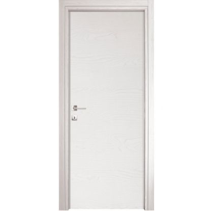 Immagine di PORTA MICROTEC FRASSINO BIANCO BATTENTE MISURA 210X90X10/12 CM REVERSIBILE (SENZA MANIGLIA)