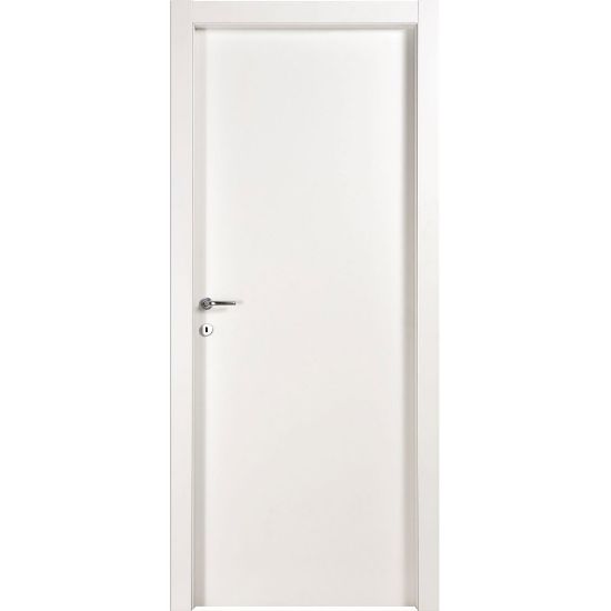 Immagine di PORTA MICROTEC BIANCO BATTENTE MISURA 60x210x10/12 CM REVERSIBILE (SENZA MANIGLIA)