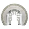 Immagine di LAMA AD IMMERSIONE PER MULTIFUNZIONE SEMICIRCOLARE DIAMANTATA PER CERAMICHE 65 MM SPESSORE 1,3 MM EINHELL