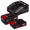 Immagine di KIT SMERIGLIATRICE DIAMETRO 115 TE-AG18 E AVVITATORE TC-CD 18 LI CON 1 BATTERIA 18 V 1,5 AH E 1 BATTERIA 18 V 3 AH CON CARICABATTERIE EINHELL