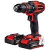 Immagine di TRAPANO AVVITATORE PERCUSSIONE TE-CD 18/40 LI CON 2 BATTERIA 18V 2AH E CASSETTA CON 64 ACCESSORI EINHELL