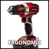 Immagine di TRAPANO AVVITATORE PERCUSSIONE TE-CD 18/40 LI CON 1 BATTERIA 18V 2,5AH E CASSETTA CON 69 ACCESSORI EINHELL