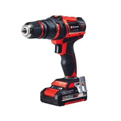 Immagine di TRAPANO AVVITATORE A BATTERIA TE-CD 18/45 3X-LI 2 BATTERIE 18V 2,0AH CON 22 ACCESSORI EINHELL