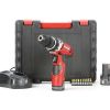 Immagine di TRAPANO AVVITATORE PERCUSSIONE TE-CD 12X-LI CON 2 BATTERIE 12V 1,3AH EINHELL