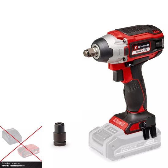 Immagine di CORPO MACCHINA AVVITATORE A IMPULSI A BATTERIA IMPAXXO 18/230 18V EINHELL