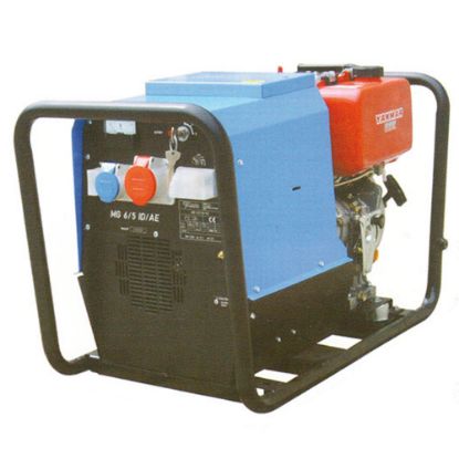 Immagine di GENERATORE DI CORRENTE TRIFASE 6KVA/MONOFASE 5KVA DIESEL MG6/5I-D/AE GEN SET