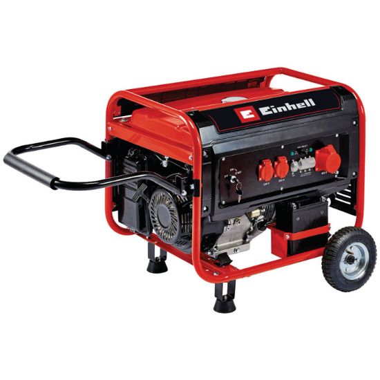 Immagine di GENERATORE DI CORRENTE MONOFASE A BENZINA 4,8KW TC-PG 65/E5 EINHELL