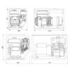 Immagine di GENERATORE DI CORRENTE MONOFASE A BENZINA 5KW MG5000I-HE GEN-SET