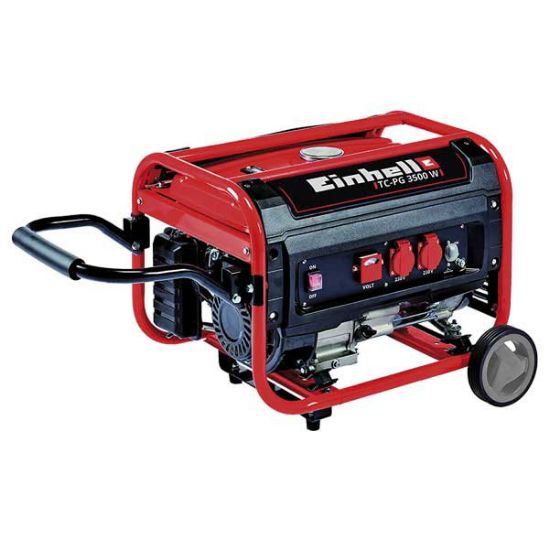 Immagine di GENERATORE DI CORRENTE MONOFASE A BENZINA 3,5KW TC-PG 35/E5 EINHELL