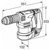 Immagine di SCALPELLATORE HK1820 SDS PLUS 550W MAKITA