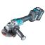 Immagine di SMERIGLIATRICE BRUSHLESS GA023GM201 125 MM CON 2 BATTERIE 40V 4AH CON AFT BRAKE E SISTEMA AWS MAKITA