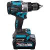 Immagine di TRAPANO AVVITATORE A PERCUSSIONE HP001GM201 125NM CON 2 BATTERIE 40V 4AH MAKITA