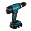 Immagine di TRAPANO AVVITATORE A PERCUSSIONE DHP453RF3J 42NM CON 2 BATTERIE 18V.3,0AH MAKITA