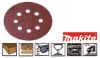 Immagine di DISCO ABRASIVO PER ORBITANTE Ø 125 MM GRANA 180 CONFEZIONE 10 PZ MAKITA