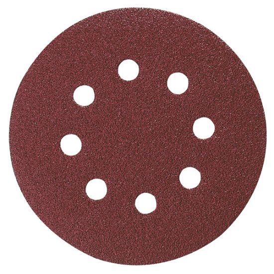 Immagine di DISCO ABRASIVO PER ORBITANTE Ø 125 MM GRANA 100 CONFEZIONE 10 PZ MAKITA
