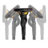 Immagine di CARTEGGIATRICE DA MURO LEROS 950CV 225 MM ORB 5,0 CON PLATORELLO GRIP E SACCA MIRKA