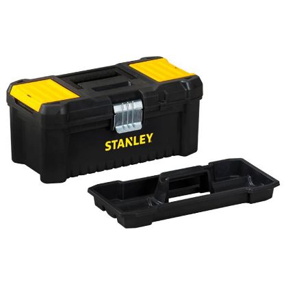 Immagine di CASSETTA ESSENTIAL 19  PLASTICA CON CERNIERA IN METALLO STANLEY