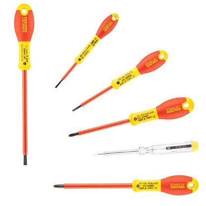 Immagine di CACCIAVITE SET 6 PZ ELETTRICISTA STANLEY