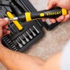 Immagine di SET CON GIRAINSERTO A CRIC E INSERTI CONFEZIONE 38 PZ  STANLEY