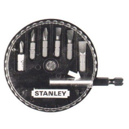 Immagine di SET INSERTI 7 PZ CON PORTAINSERTO STANLEY