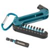 Immagine di SET INSERTI IMPACT BLACK 1/4 CONFEZIONE 10 PZ MAKITA