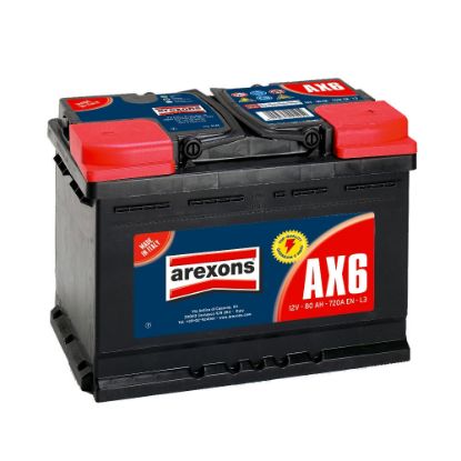 Immagine di BATTERIA AUTO 80AH 720A EN AX6 SPC