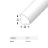 Immagine di LISTELLO ANGOLARE A QUADRANTE AUTOADESIVO 14 MM PVC ROVERE LUNGHEZZA 1 MT