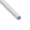 Immagine di BARRA QUADRA 16 MM x 16 MM ALLUMINIO ARGENTO LUNGHEZZA 1 MT