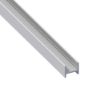 Immagine di PROFILO AD H 12 MM x 11,5 MM SPESSORE 1,5 MM ALLUMINIO ARGENTO LUNGHEZZA 1 MT