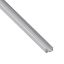 Immagine di PROFILO AD U 10 MM X11,5 MM SPESSORE 1,5 MM ALLUMINIO ARGENTO LUNGHEZZA 2 MT