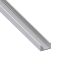 Immagine di PROFILO AD U 10 MM x 19,5 MM SPESSORE 1,5 MM ALLUMINIO ARGENTO LUNGHEZZA 1 MT