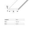 Immagine di BARRA PIATTA 15 MM x 2 MM ALLUMINIO ARGENTO LUNGHEZZA 2 MT