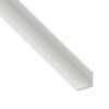 Immagine di ANGOLARE 10 MM x 10 MM SPESSORE 1 MM PVC BIANCO LUNGHEZZA 2 MT
