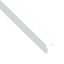 Immagine di ANGOLARE AUTOADESIVO 10 MM x 10 MM SPESSORE 1 MM PVC BIANCO LUNGHEZZA 1 MT