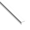 Immagine di ANGOLARE 20 MM x 10 MM SPESSORE 1 MM ALLUMINIO BRILLANTE LUNGHEZZA 1 MT