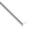 Immagine di ANGOLARE 20 MM x 10 MM SPESSORE 1 MM ALLUMINIO BRILLANTE LUNGHEZZA 1 MT