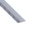Immagine di ANGOLARE 29,5 MM X 53 MM SPESSORE 1,5 MM ALLUMINIO LAMIERA STRIATA LUNGHEZZA 1 MT