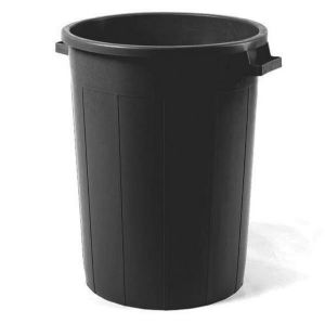 Immagine di CONTENITORE PVC NERO TRONCOCONICO 100 LT (BIGONCIO)