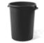 Immagine di CONTENITORE PVC NERO TRONCOCONICO 100 LT (BIGONCIO)