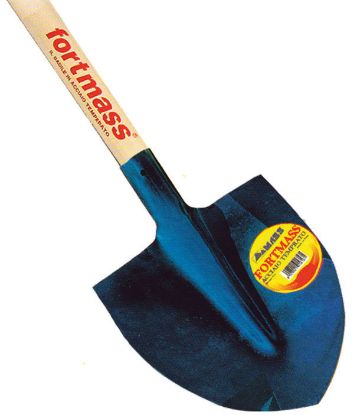 Immagine di BADILE ACCIAO TEMPRATO CON MANICO MASS