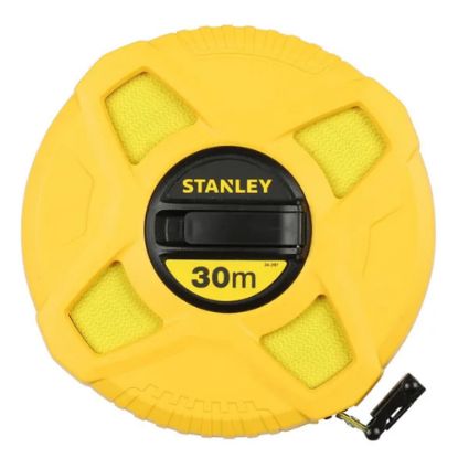 Immagine di ROTELLA METRICA NASTRO FIBRATO 30 MT STANLEY