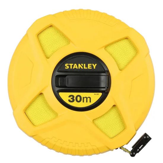 Immagine di ROTELLA METRICA NASTRO FIBRATO 30 MT STANLEY
