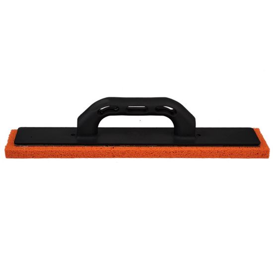 Immagine di FRATTONE IN SPUGNA ARANCIO GRANA GROSSA 240x100 MM STAMPLAST