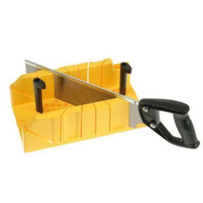 Immagine di TAGLIACORNICI IN PVC CON SEGA A DORSO PER TAGLIO LEGNO