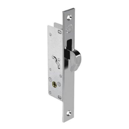 Immagine di SERRATURA CILINDRO A SPILLO CATENACCIO E GANCIO FRONTALE 160x20x3 MM PER PORTE IN ALLUMINIO ASSA ABLOY